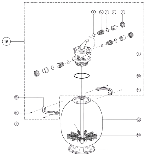 All Astral APV650 Filter Parts