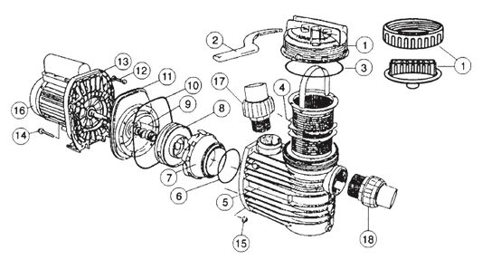 All Speck 90 Series Pump Parts