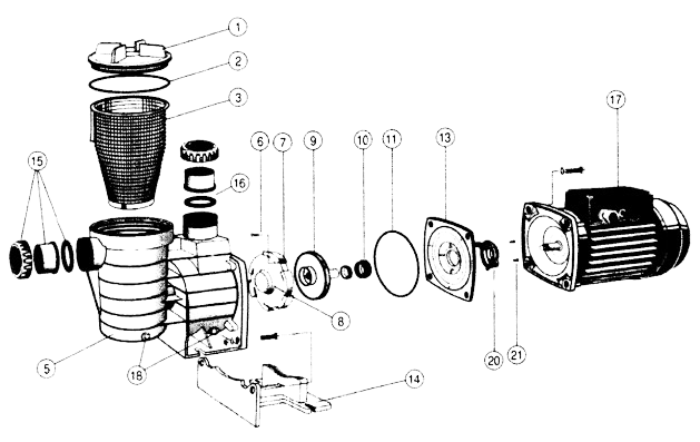 All Waterco Supatuf Pump Parts